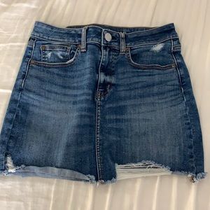 American Eagle jean skirt